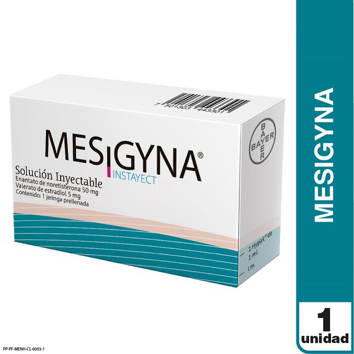 Mesigyna solución inyectable Bayer