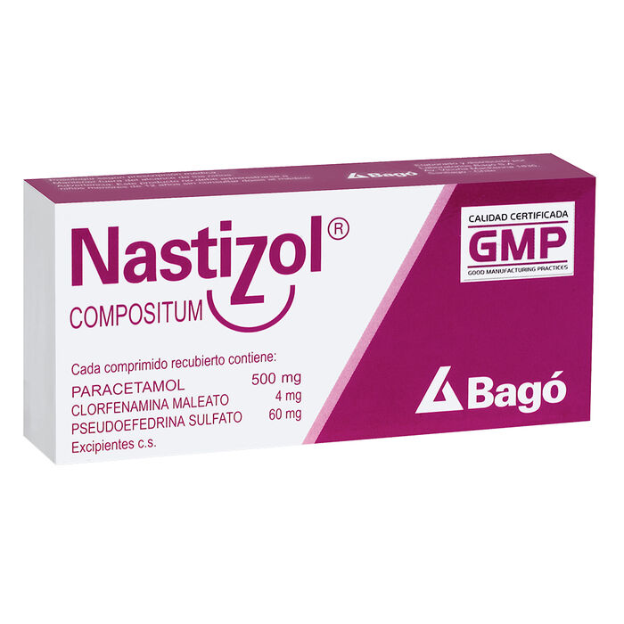 Nastizol compositum 10 comp.  Bago