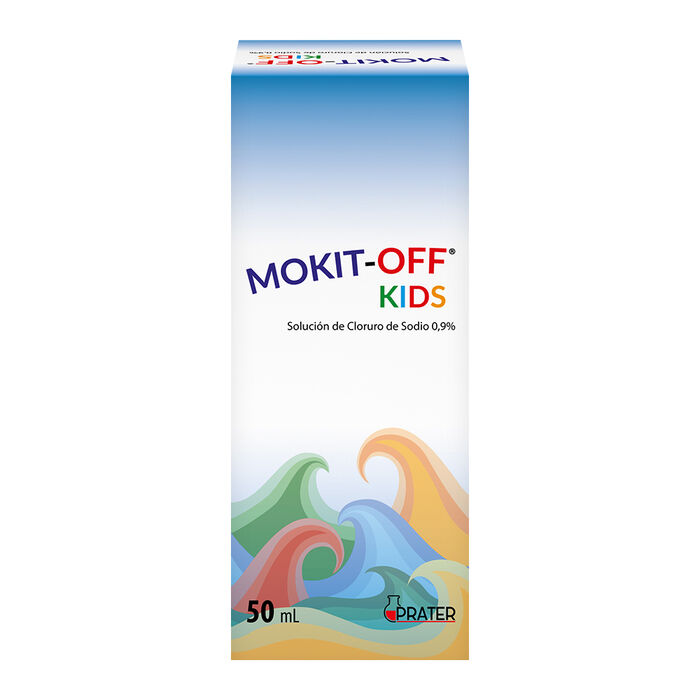 Mokit-off Kids (Cloruro de sodio 0.9%) Sol nasal x 50 ml Prater