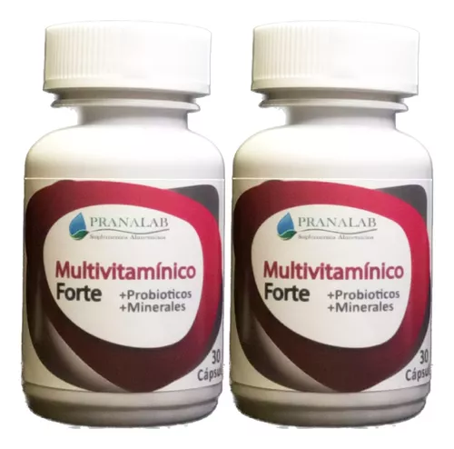 Multivitamínico Forte Pranalab x 30 cáps