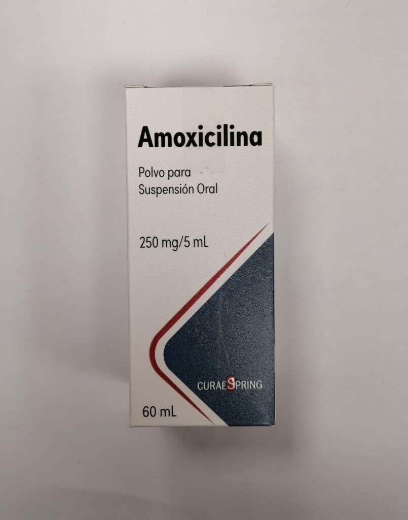 Amoxicilina 250mg/5mL x 60 mL BE