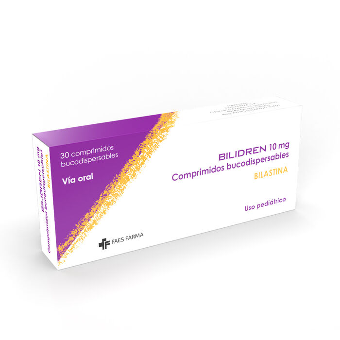 Bilidren (Bilastina) 10 mg x 30 com Faes Farma