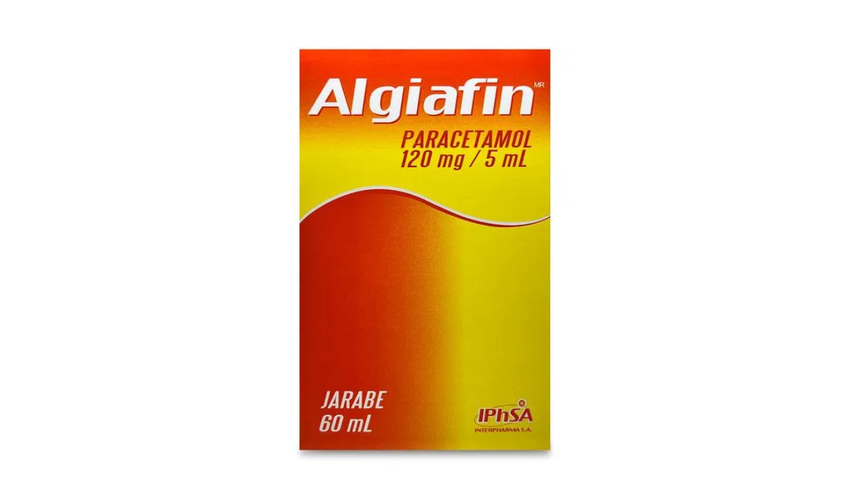 Algiafin (Paracetamol 120mg/5mL) Jarabe x 60 mL IPhSA