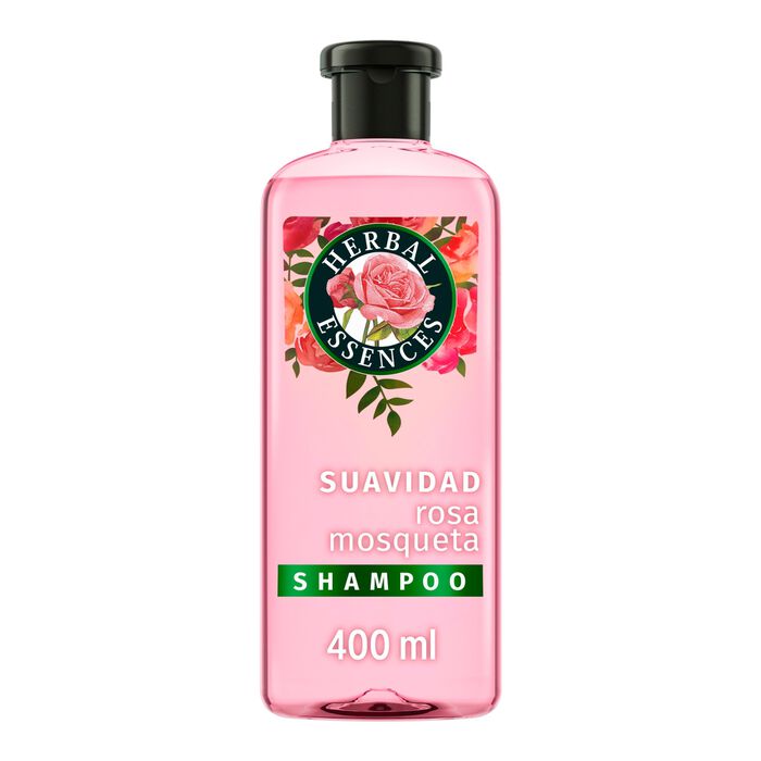 Herbal Essences Shampoo Suavidad Rosa Mosqueta x 400 mL