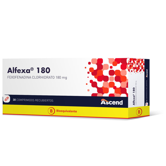 Alfexa (fexofenadina) 180 mg x 30 comp Ascend