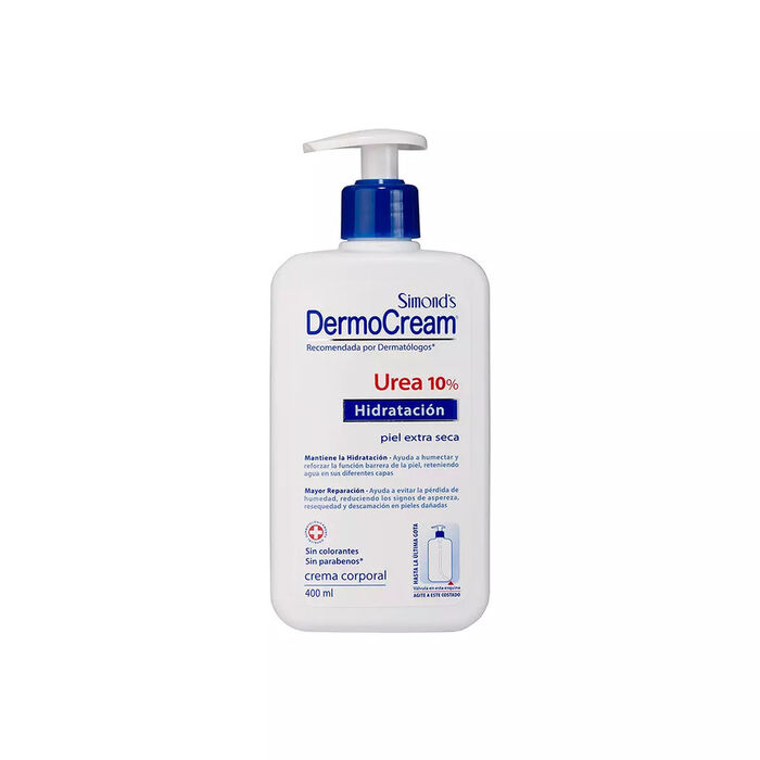Dermo Cream Urea 10% piel extra seca x 400 ml Simonds