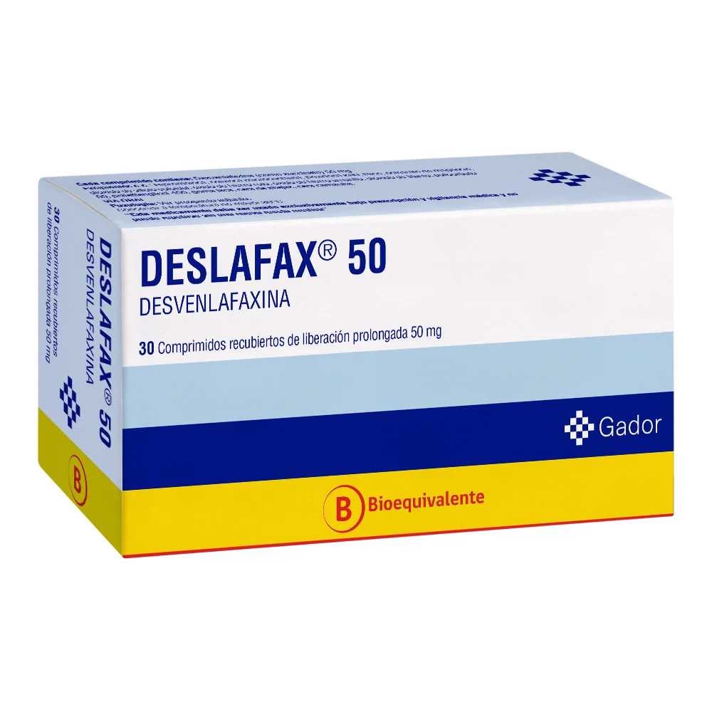 Desvenlafaxina 50 mg x 30 com Mmomenta
