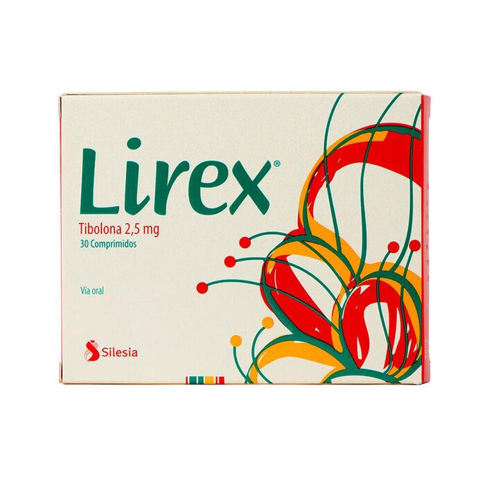 Lirex (Tibolona) 2,5 mg x 30 com Silesia