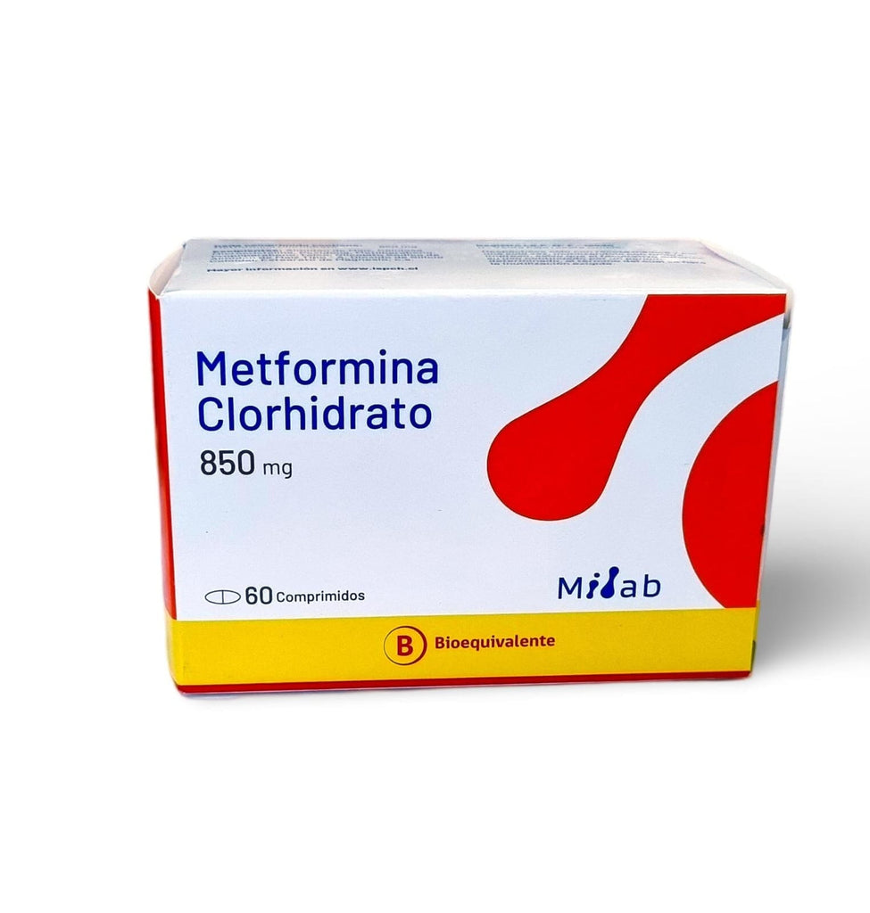 Metformina clorhidrato 850 mg x 60 comp BE