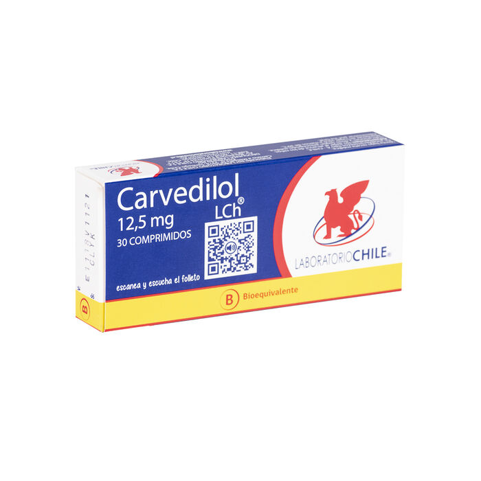 Carvedilol 12.5 mg x 30 Comp BE
