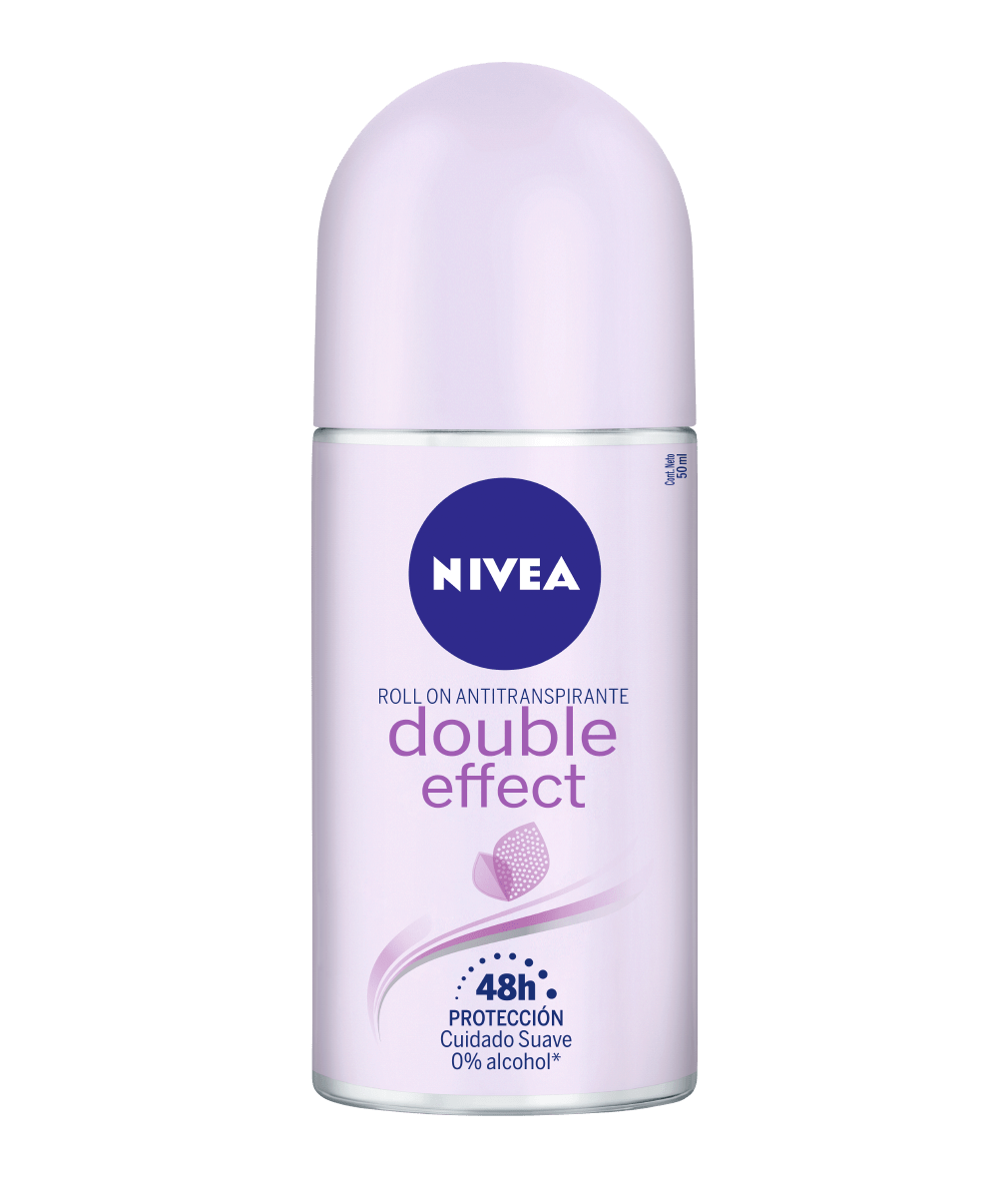 Desodorante nivea double effect roll on