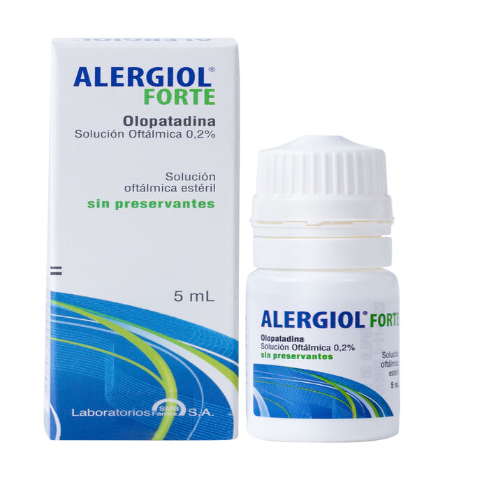 Alergiol (Olopatadina) solucion oftalmica 0.2% x 5 ml SMB Farma