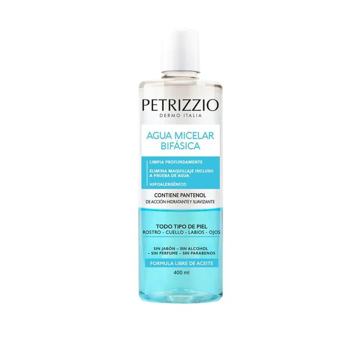 Agua Micelar Bifasica x 400 ml Petrizzio