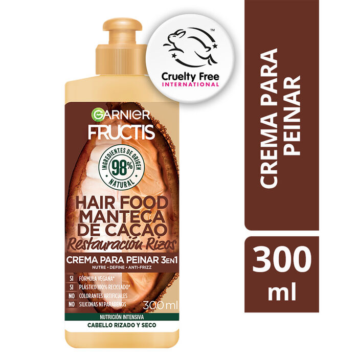 Fructis crema de peinar 10X1 Rizos x 300 ml