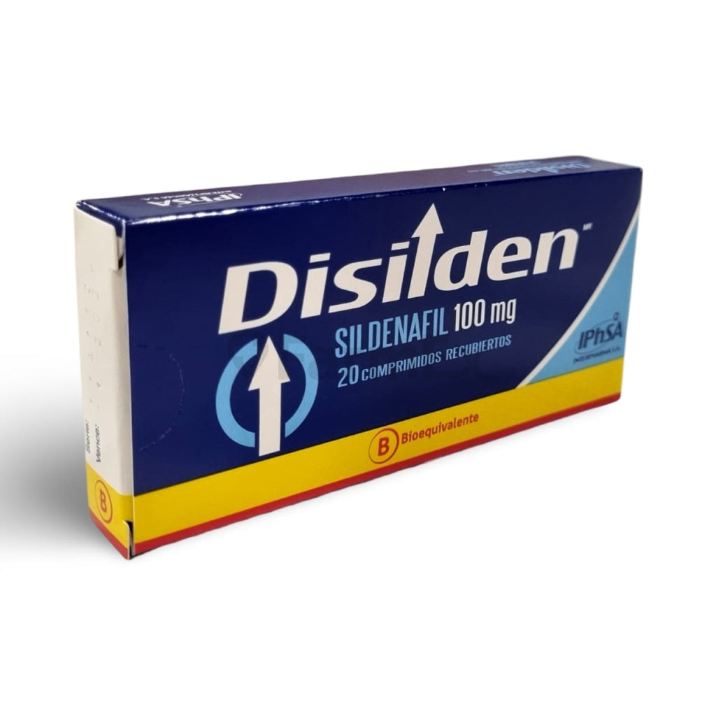 Disilden 100 mg (sildenafil)  x 20  Comp IPhSA