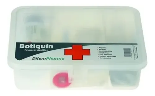 Botiquin primeros auxilios Difem