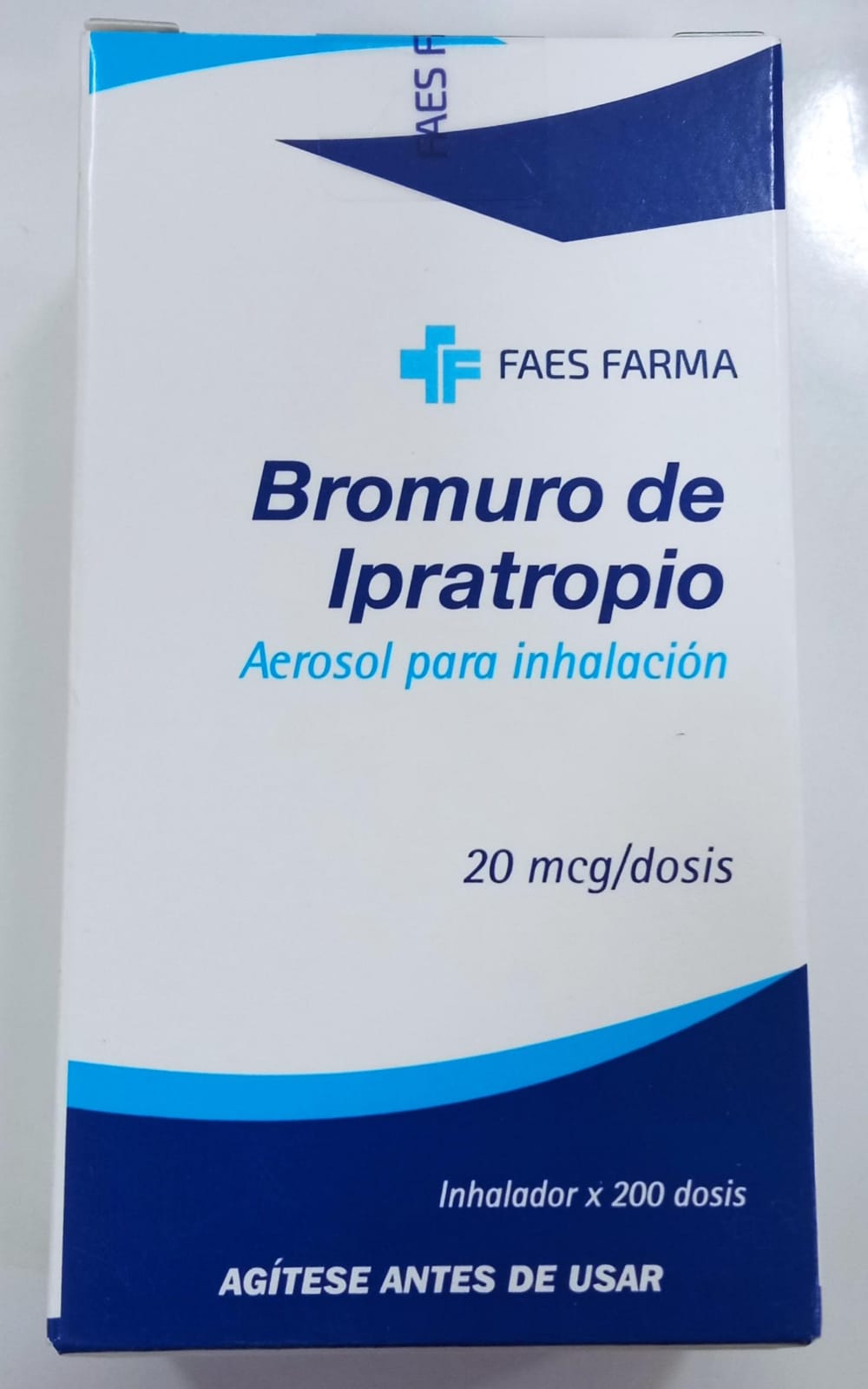 Bromuro de Ipratropio inhalacion 20mcg/ dosis x 200 dosis BE