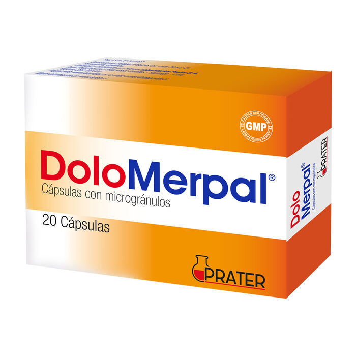 Dolo Merpal (Diclofenaco/B1/B6/B12) x 20 Cap. Prater