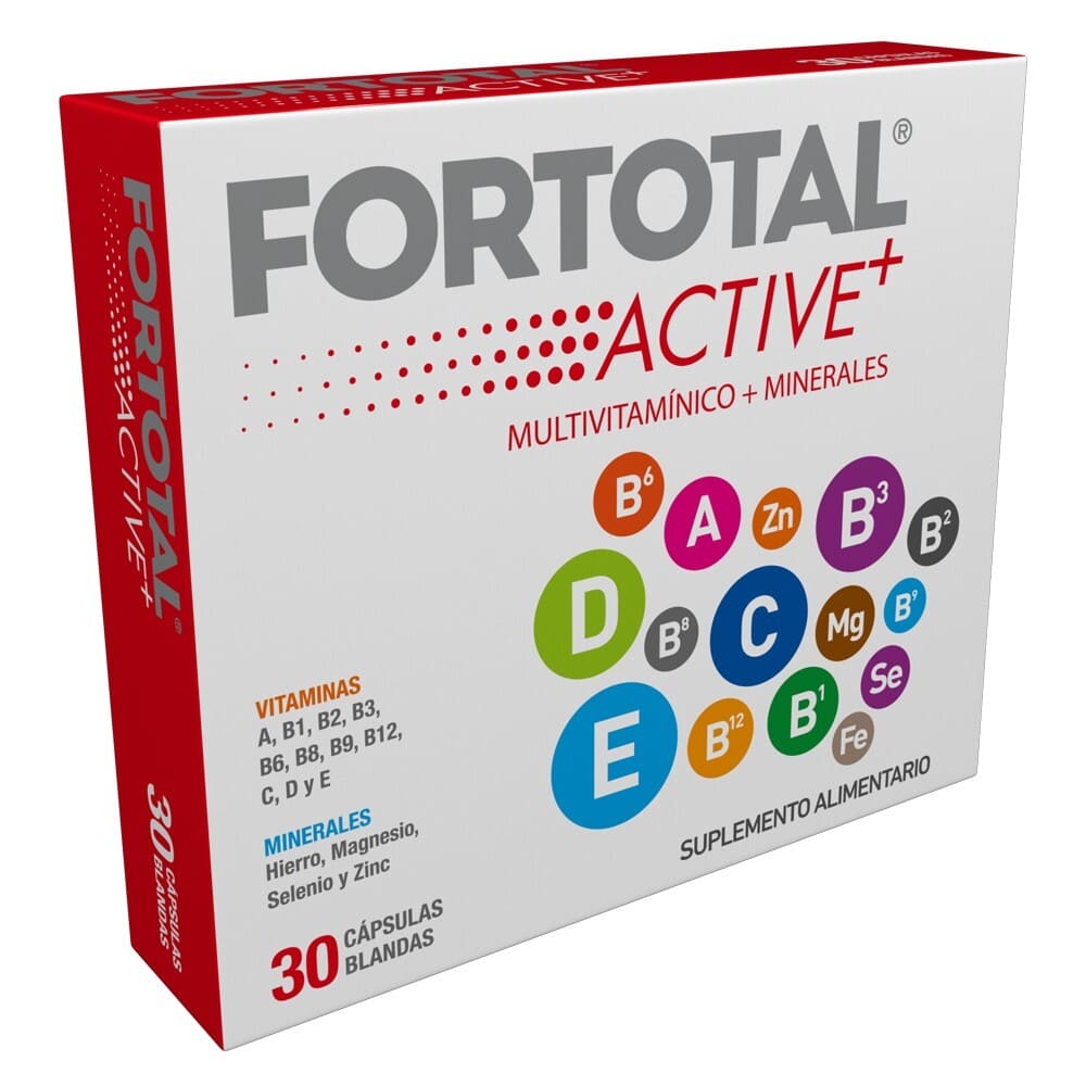Fortotal Active Multivitamínico + Minerales x 30 cápsulas
