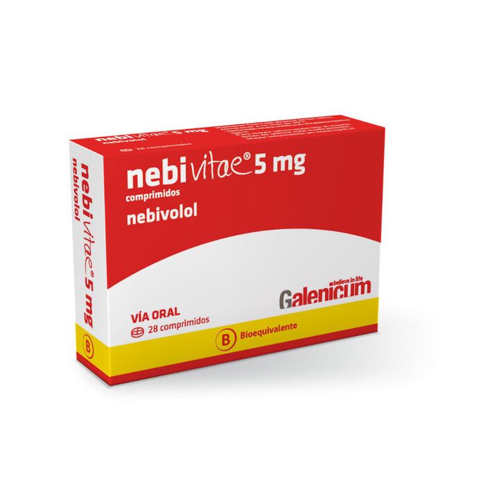 Nebivitae (Nebivolol) 5 mg x 28 com Galenicum