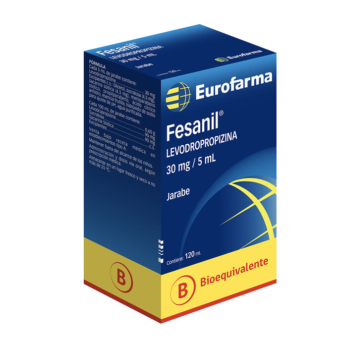 Fesanil (Levodropropizina) 30 mg / 5 ml Eurofarma