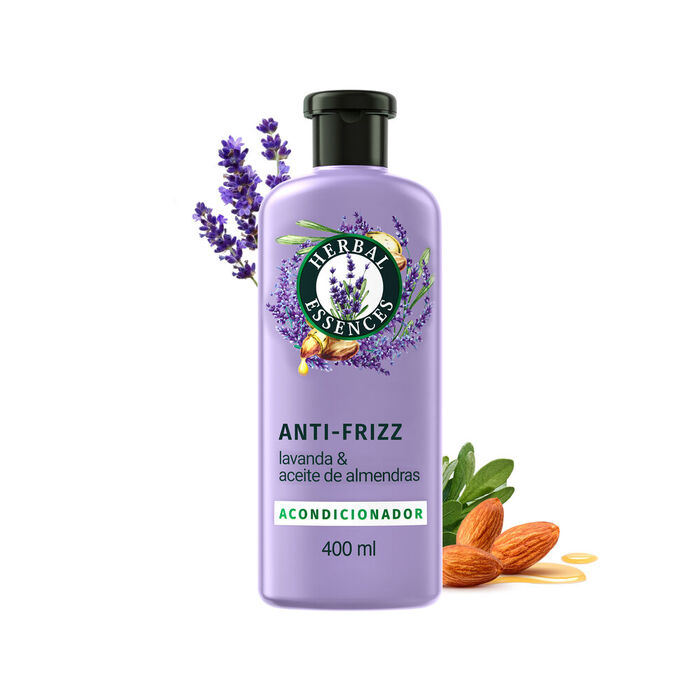 Herbal Essences Acondicionador Lavanda Anti frizz x 400 mL