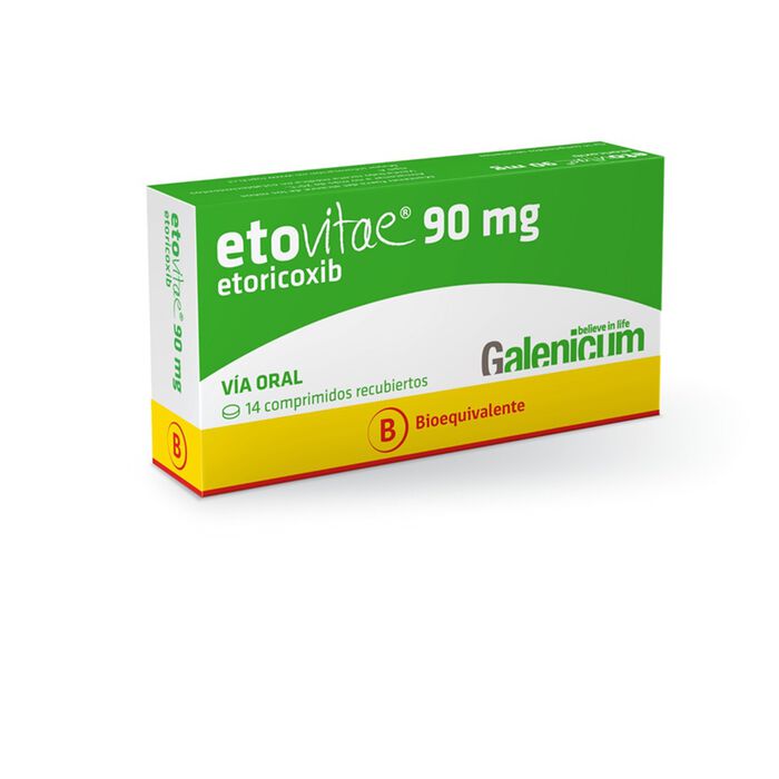 Etovitae (Etoricoxib ) 90 mg x 14 comp. Galenicum