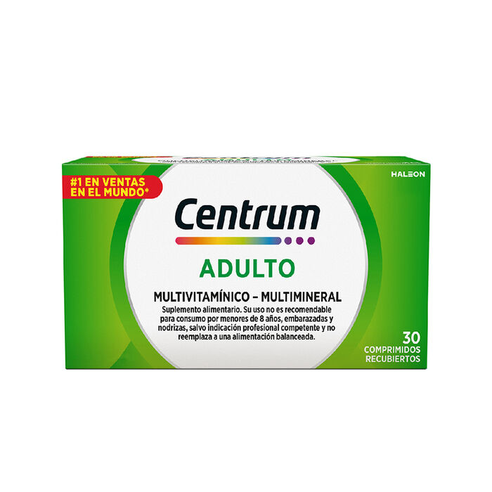 Centrum Adulto Multivitaminico Frasco x 30 comp rec GSK