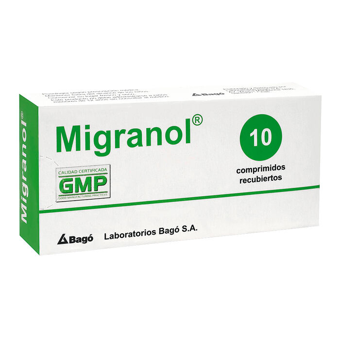 Migranol (Ergotamina/Metamizol/Cafeina) x 10 Comp.Rec.
